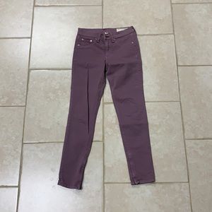 Rag & bone purple pants